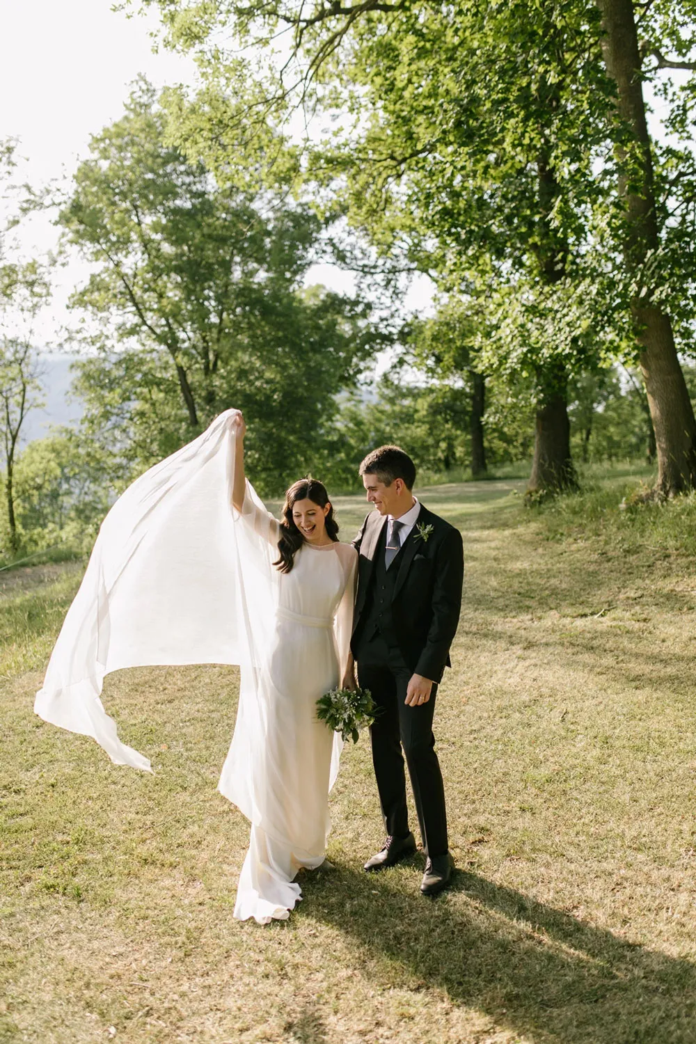 Fotografia boda parella natura