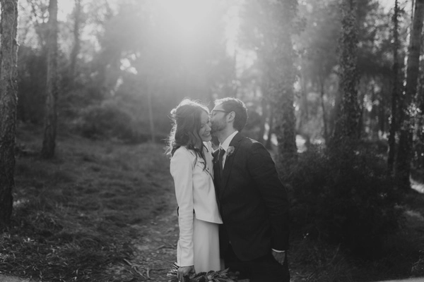Parella feliç boda Catalunya